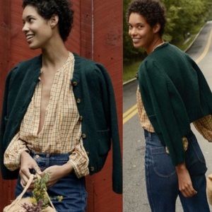 Dôen Risette Green Cardigan Size XS